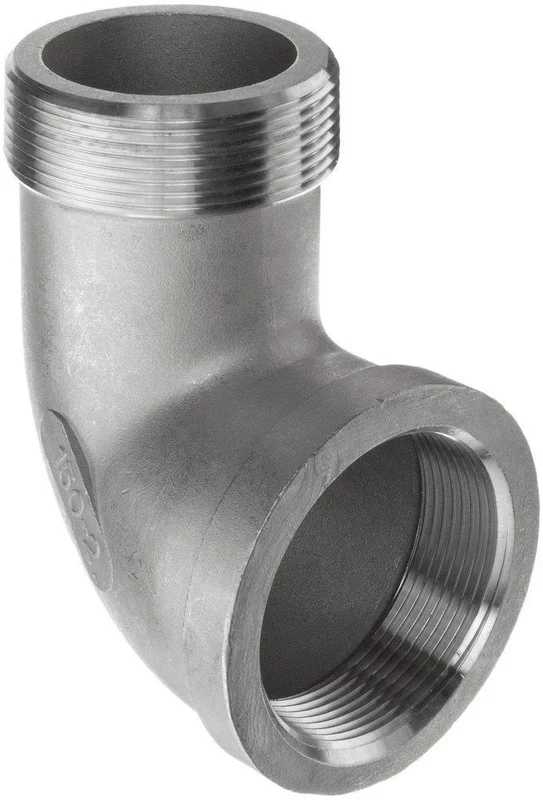 1-1/2 in. Threaded 150# 316 Stainless Steel Street 90 Degree Elbow