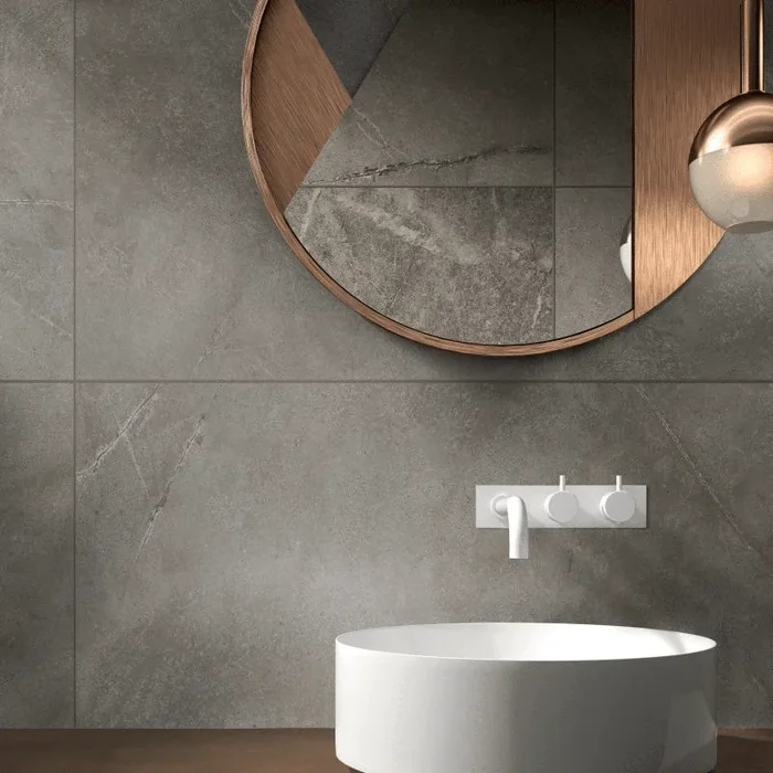 Abk Group Industrie Ceramiche Rettificato 60×120 Cm “Atlantis ” Taupe