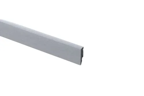 BATTISCOPA RETTANGOLARE POLYVINYL CHLORIDE ALLUMINIO