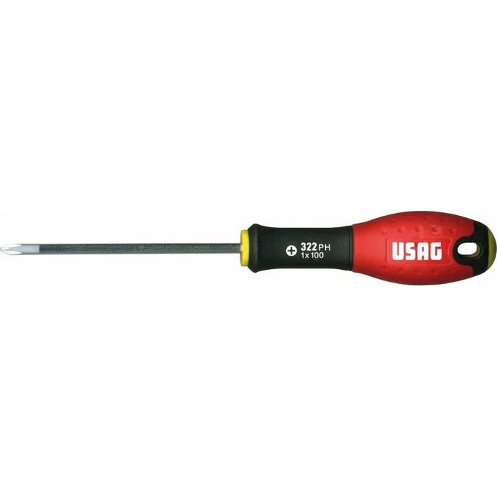 Cacciavite a Croce Cr PH 2×125 mod. 322 PH Usag art. 03220043