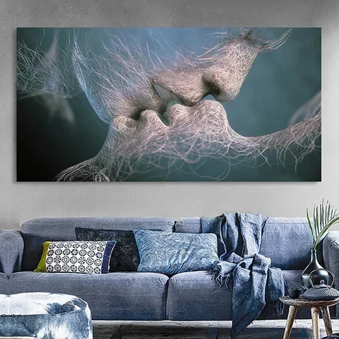 Canvas “Il bacio “