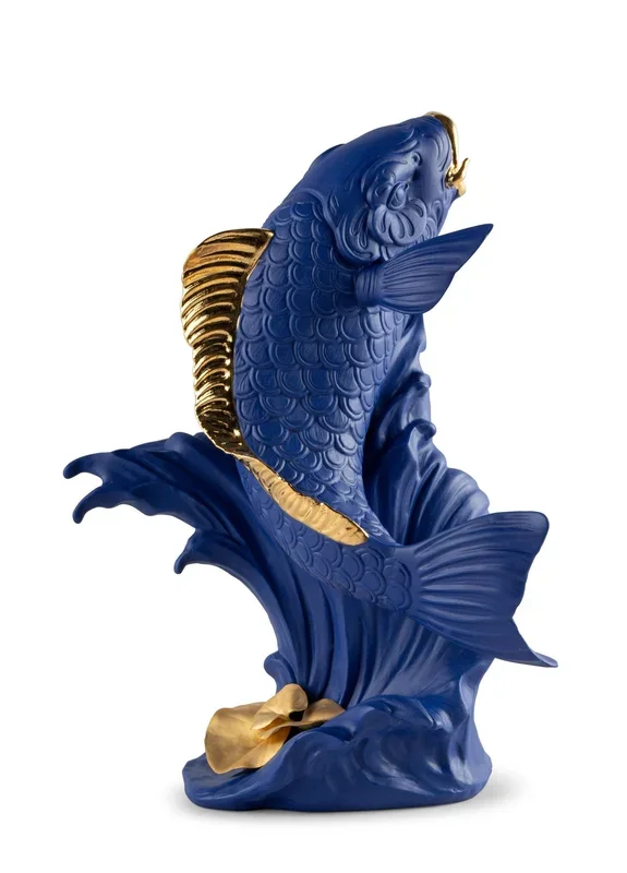 Carpe Koï (azzurro-oro)
