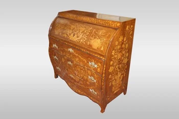 Cassettone a rullo olandese di alright 1700