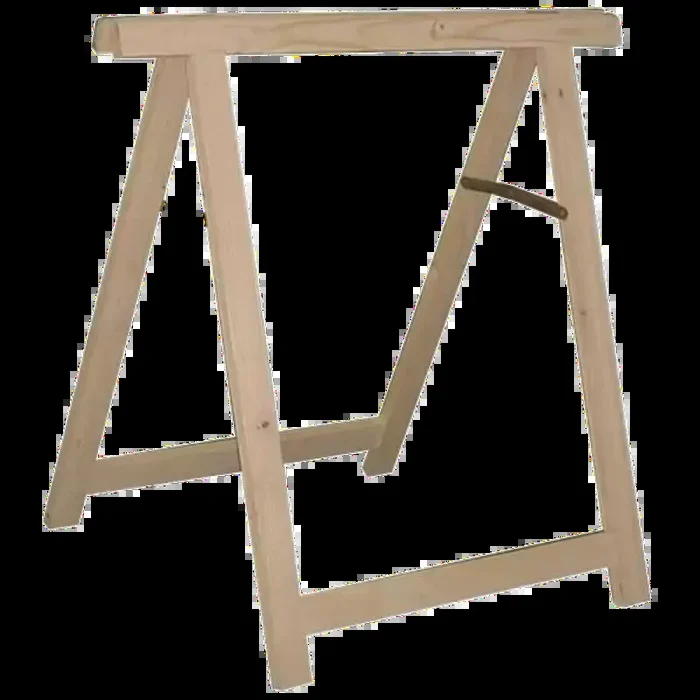 Cavalletto in Legno di Abete 75×75 cm