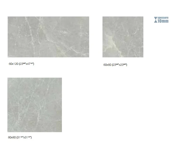 Cerim Exalt Pavimento Rivestimento 60×60 Cm 10mm Effetto Marmo In Gres Porcellanato Smaltato Oyster Shade Lucido