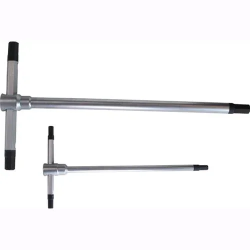 CHIAVE ESAGONALE a T MAURER PLUS 2 mm con 3 ESTREMITA’ 142 mm