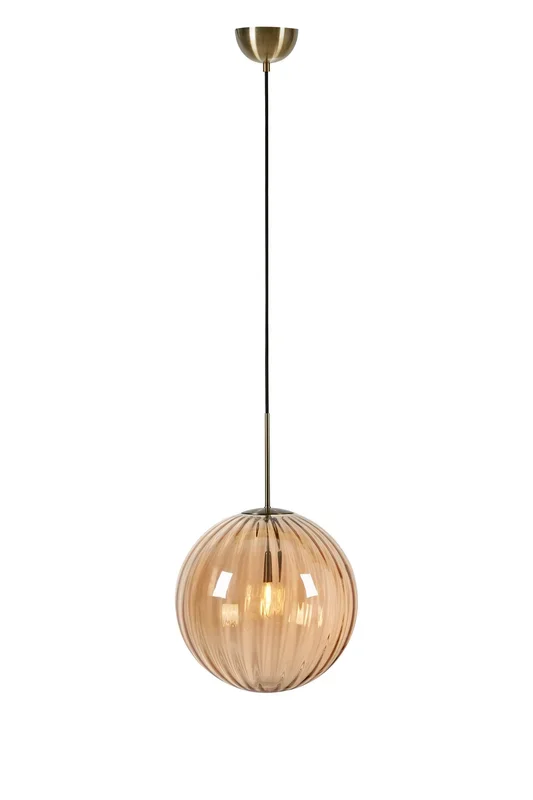 Ciondolo FENGARI 1L Ottone antico/Ambra