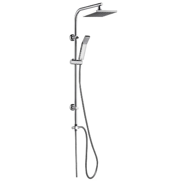 Colonna Doccia Con Kit Doccetta e Deviatore a 2 Vie Gedy “Comfortable 03 ” Cromo Lucido