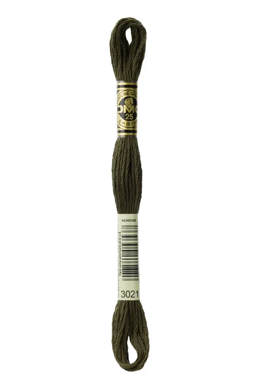 Cotone Dmc Da Ricamo Mouline Colore 3021