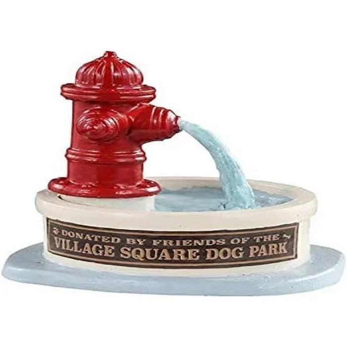Fontana d’acqua del Parco per Cani per villaggio natalizio
