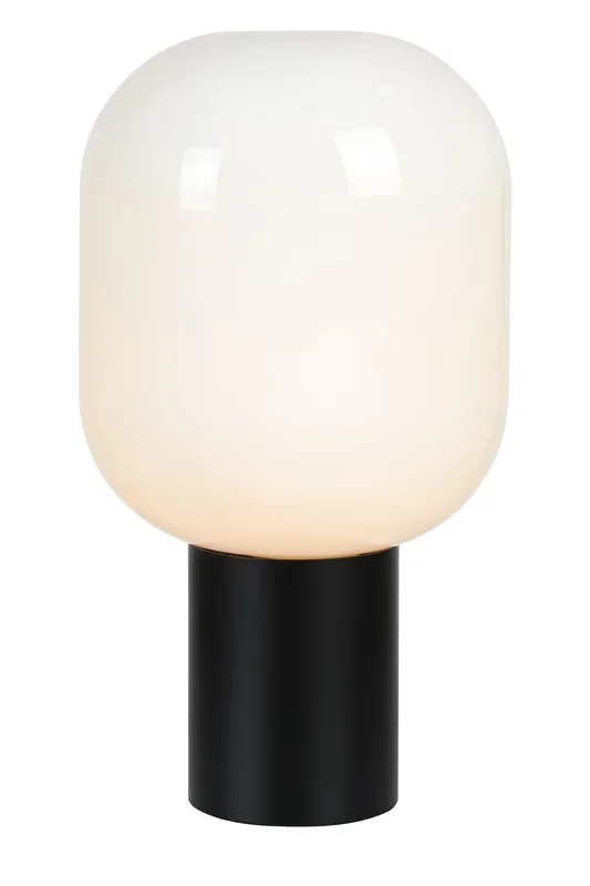 Lampada da tavolo BROOKLYN 1 L 44 cm Nero/Opale