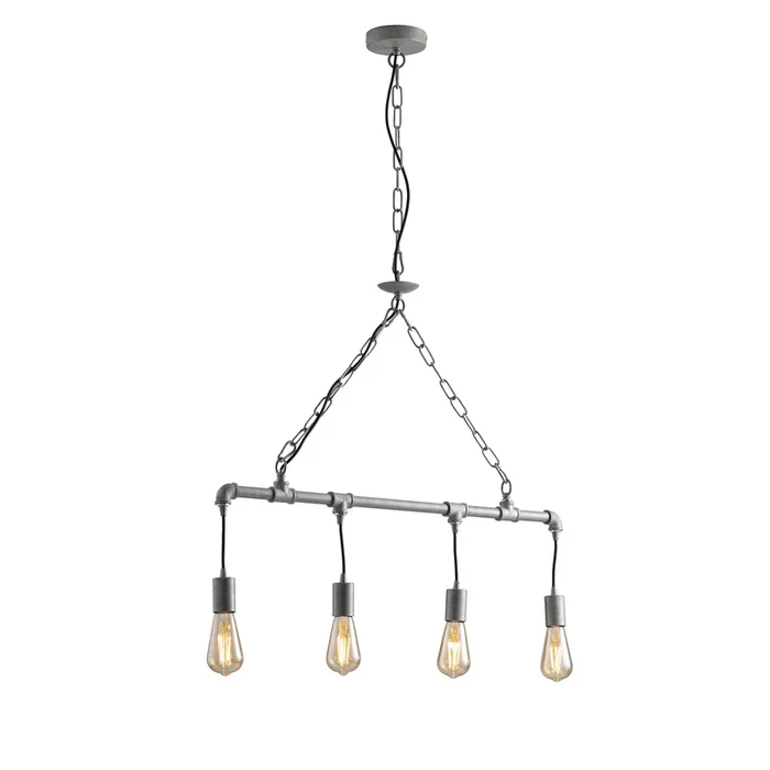 Lampadario a sospensione AMARCORD a quattro luci