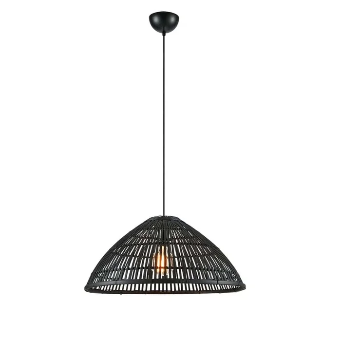 Lampadario CAPELLO 1L Nero Opaco 58cm