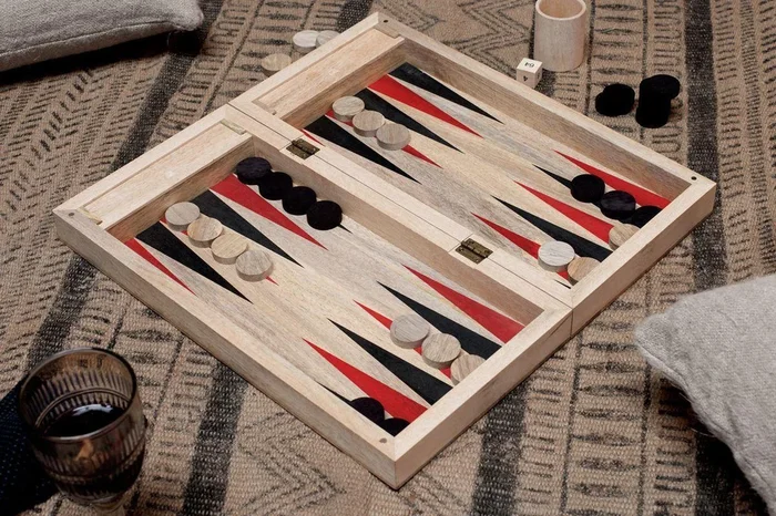 Mango Wood Backgammon