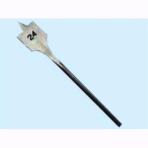 Mecchia piana per legno in acciaio al cromo con punta att.6mm – Ø mm. 16