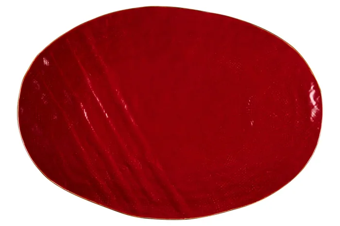Mediterraneo – Vassoio Grande Ovale Rosso