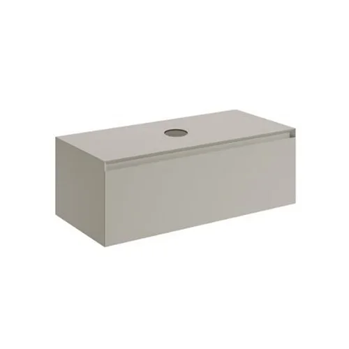 MSC1046GM Mobile bagno sospeso con cassetto 100×45,5xh32,5cm Camaleo GRIGIO MATT COLAVENE