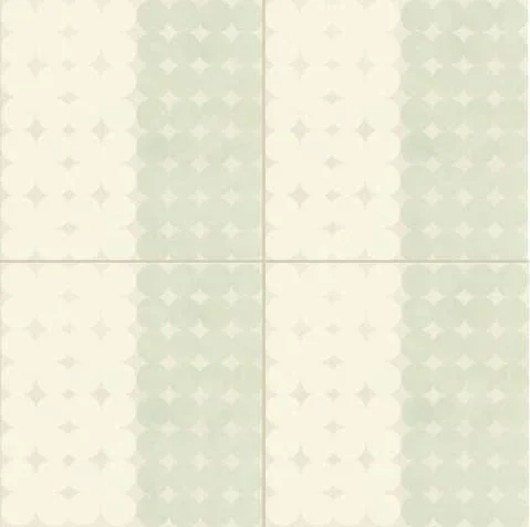 Mutina Azulej Trevo Piastrella Smaltata Cm 20×20 Gres Porcellanato Bianco