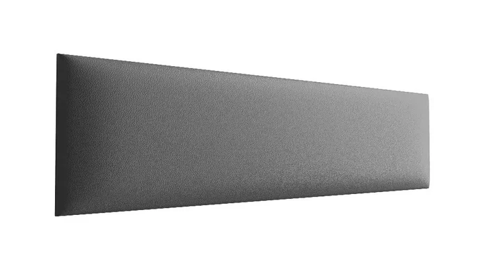 Pannelli di rivestimento, set di 10, colore: grigio, rivestimento: finta pelle, dimensioni: 40 x 15 cm