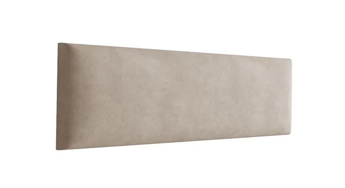 Pannelli per tappezzeria, set di 10, colore: marrone chiaro, rivestimento: velluto, dimensioni: 60 x 15 cm