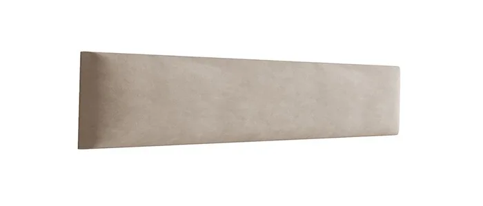 Pannelli per tappezzeria, set di 10, colore: marrone chiaro, rivestimento: velluto, dimensioni: 80 x 15 cm