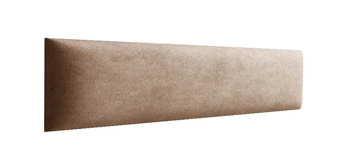 Pannelli per tappezzeria, set di 10, colore: marrone, rivestimento: velluto, dimensioni: 40 x 15 cm