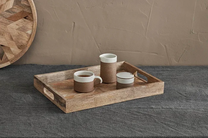 Pawi Mango Wood Tray Rectangle