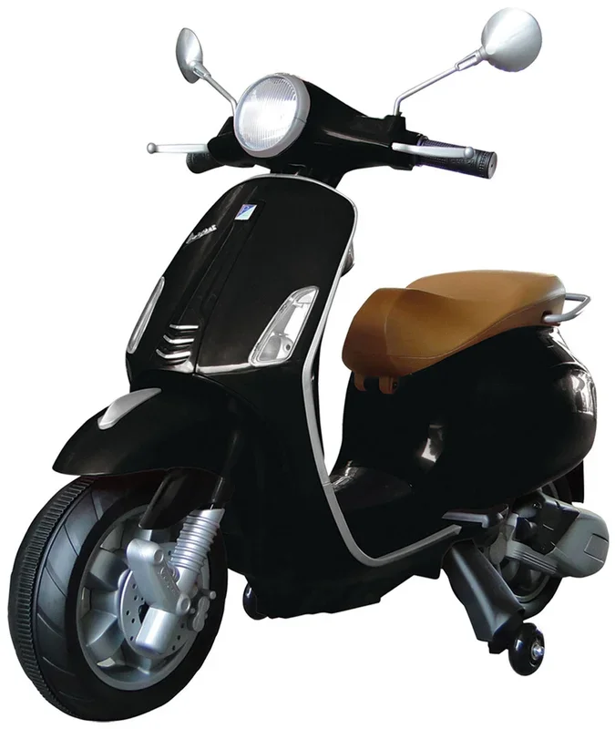 Piaggio Vespa Primavera Elettrica 12V per Bambini Nera