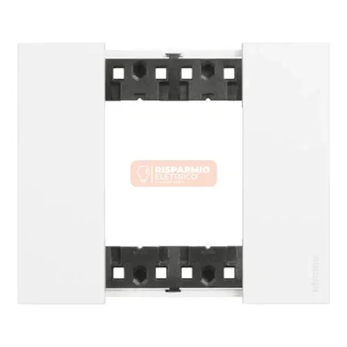 PLACCA BTICINO LIVING DIRECTLY 2 MODULI