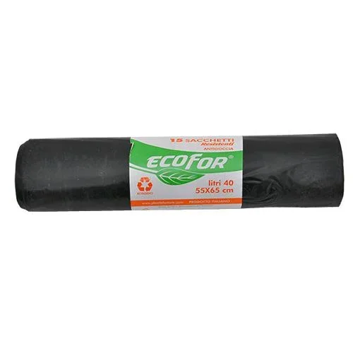 Sacchi Polietilene N.U. ‘Strong’ Cm 55 X 65 Cf.15 Pz – Lt. 40