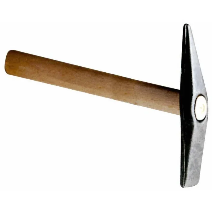Sacit Martellina per Saldature con Manico in Legno Testa Punta/Taglio