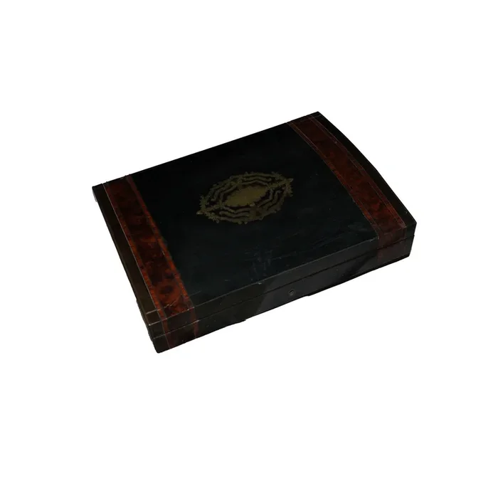 Scatola Porta Giochi Dadi e Carte Stile Boulle