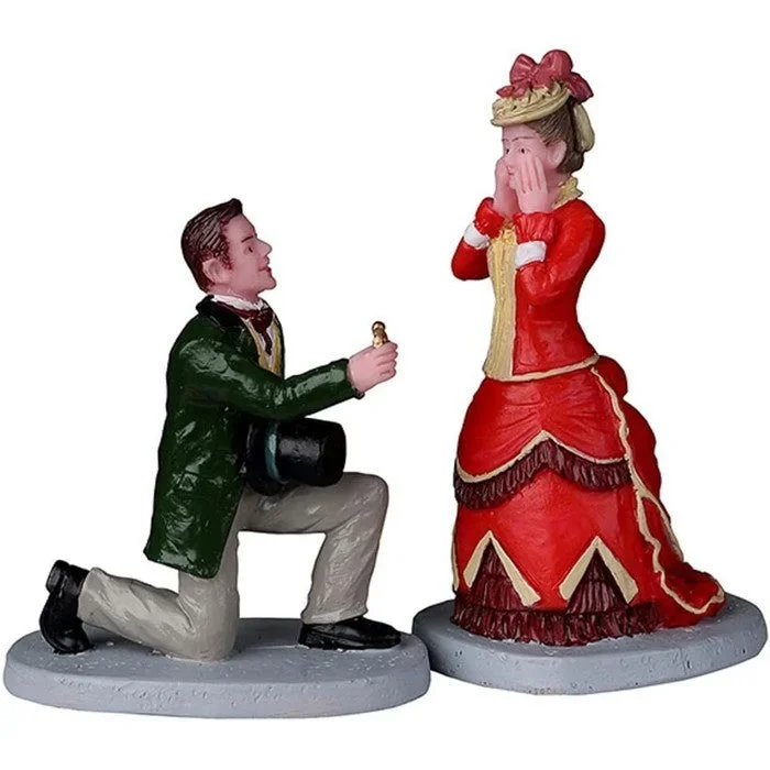 Scena Proposta di Matrimonio per villaggio natalizio