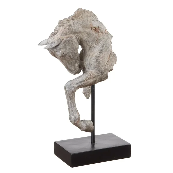 SCULTURA DECORATIVA CAVALLO