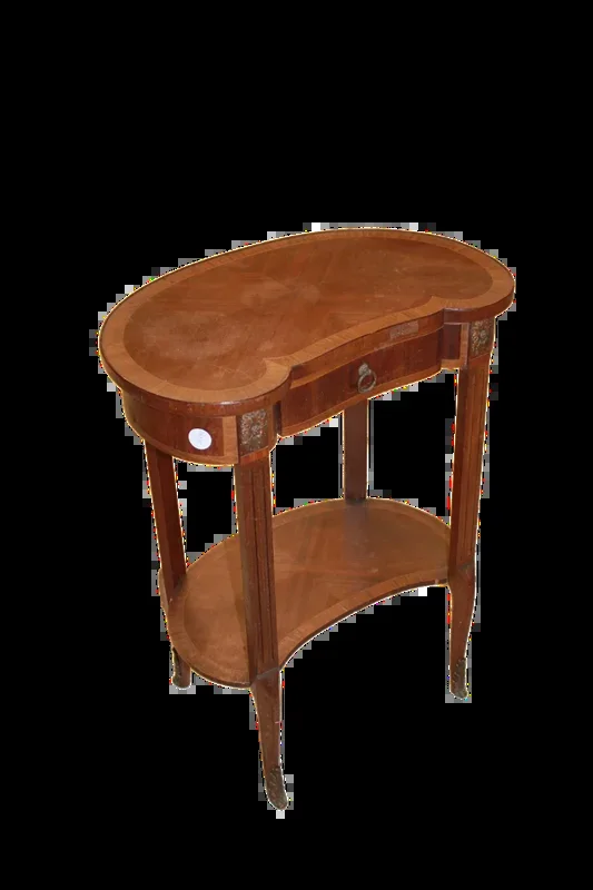 Tavolino a fagiolo francese stile Luigi XVI del 1800