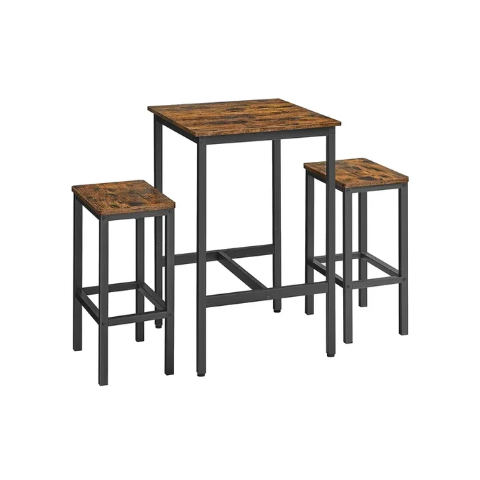Tavolo da Bar con Sgabelli per Sala da Pranzo Cucina