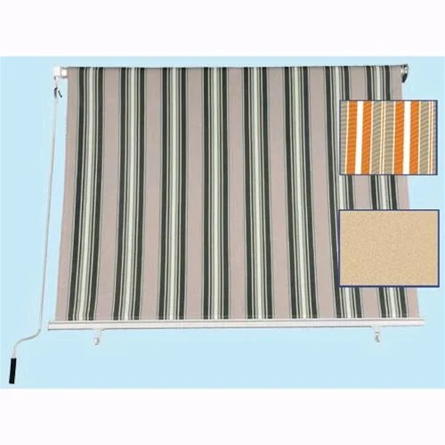 Tenda da Sole a caduta misure 300x250H cm colore Verde/Beige – Tessuto 280gr/mq