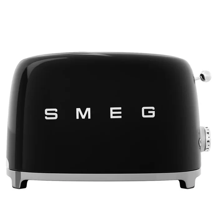 Tostapane TSF01BLEU, 2 fette, nero, Smeg