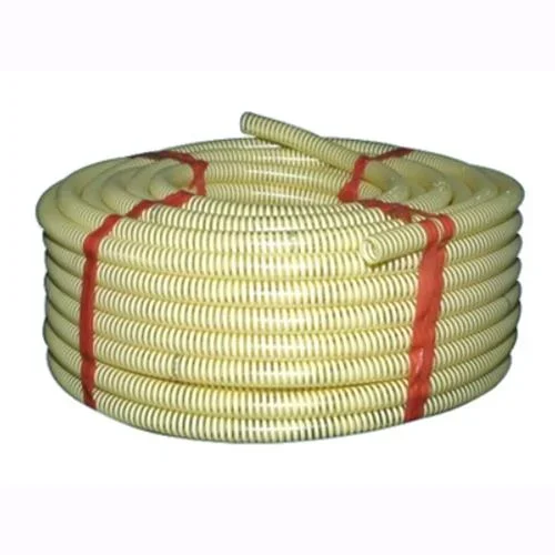 Tubo Flessibile Spiralato In Pvc Atossico Per Alimenti Ø Interno 80mm. 25mt.