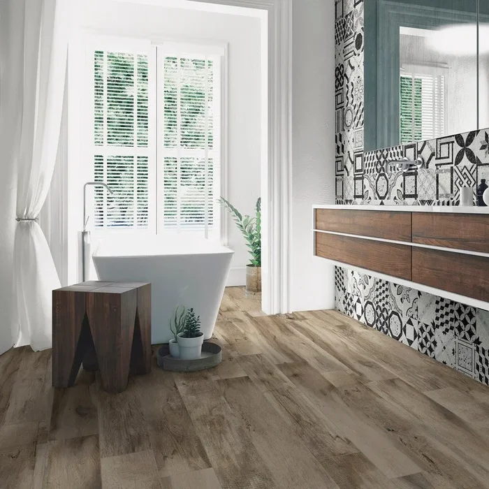 Vintage Miele – Gres Porcellanato Effetto Legno 20×120 Rustico